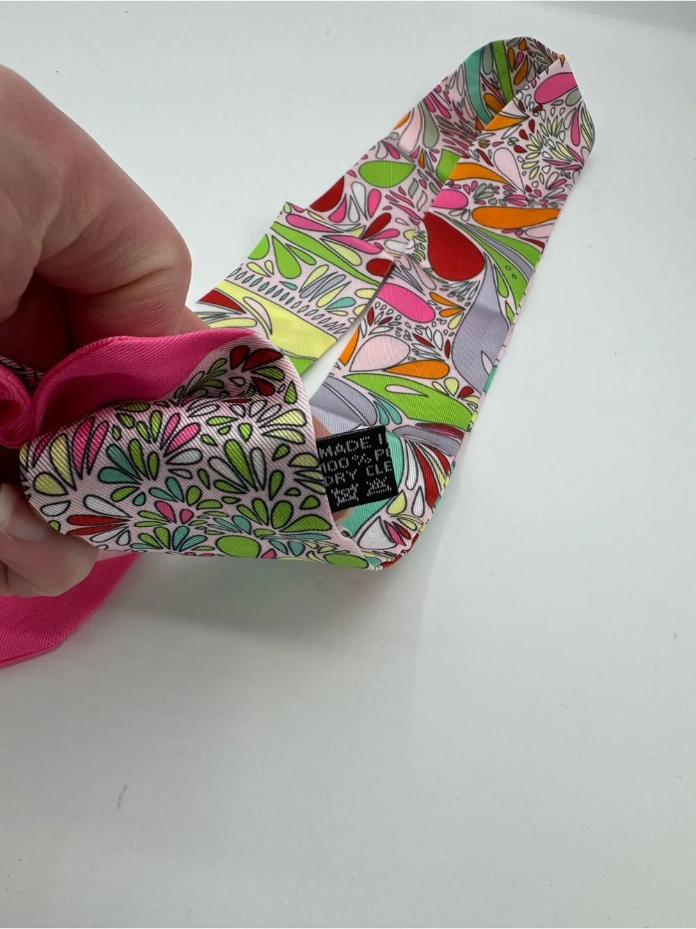 Arrival lady paisley printed small scarf for bag or neck